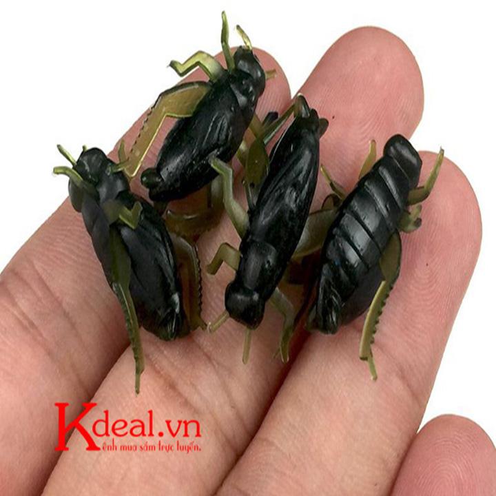 [HCM]Mồi Dế Câu Cá Giá Rẻ 2.5cm - 7g Màu Đen