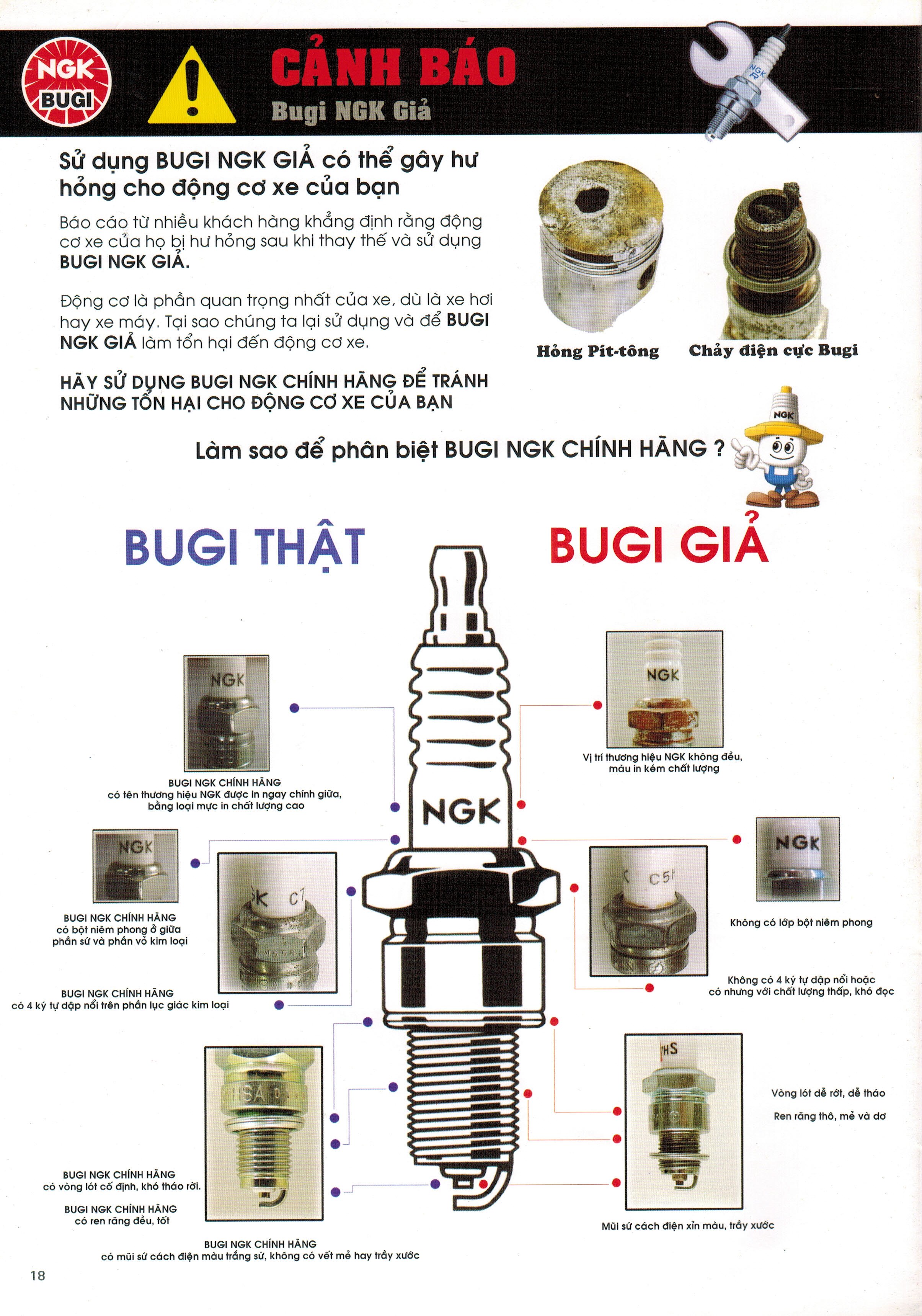 [Motoworld Phân Phối] Bugi NGK CPR7EAIX-9 Iridium