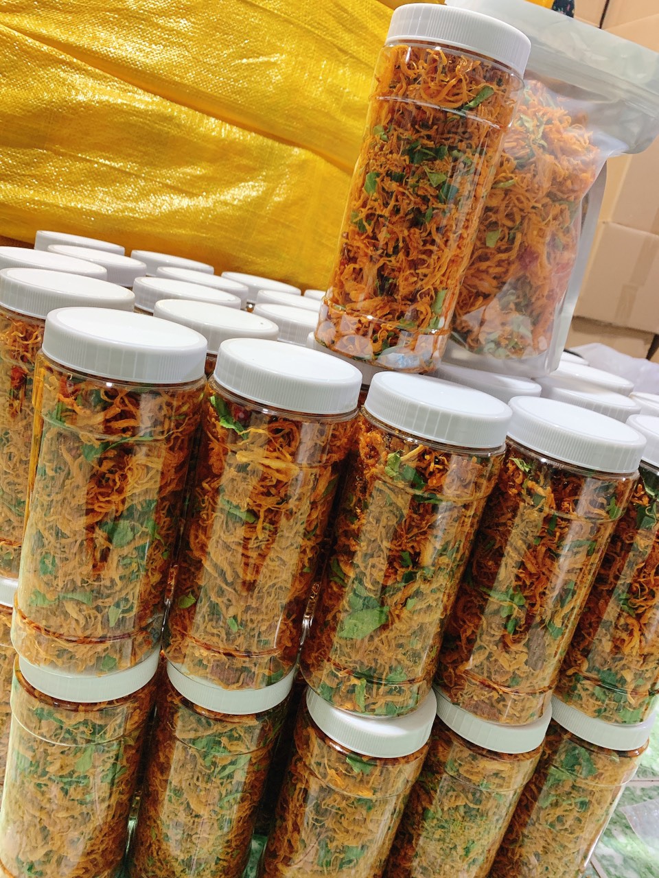 [HCM]Khô gà lá chanh 1kg