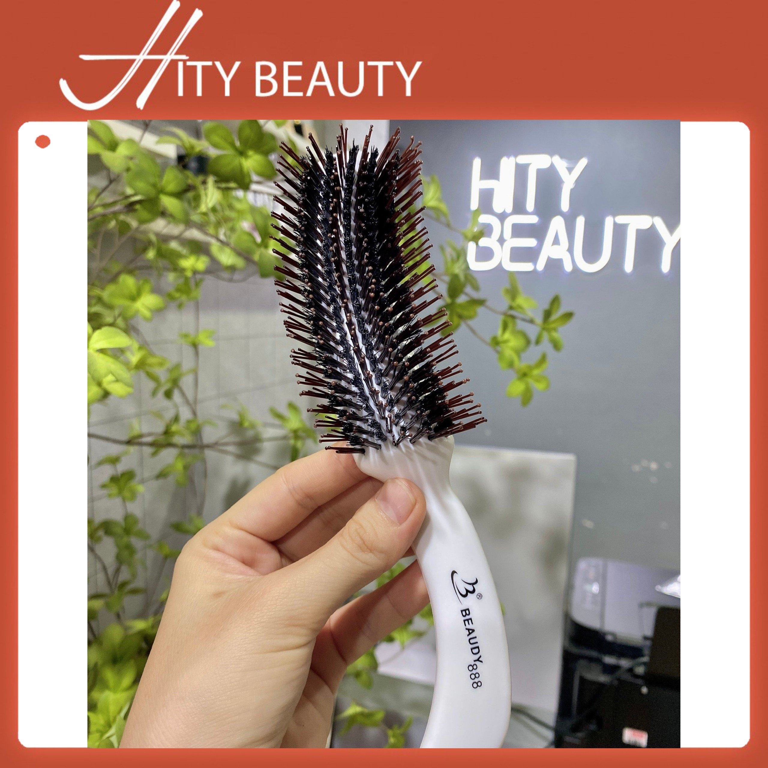 HCM - Lược chữ S gỡ rối, chải mượt dùng làm tóc Makeup - Hity Beauty