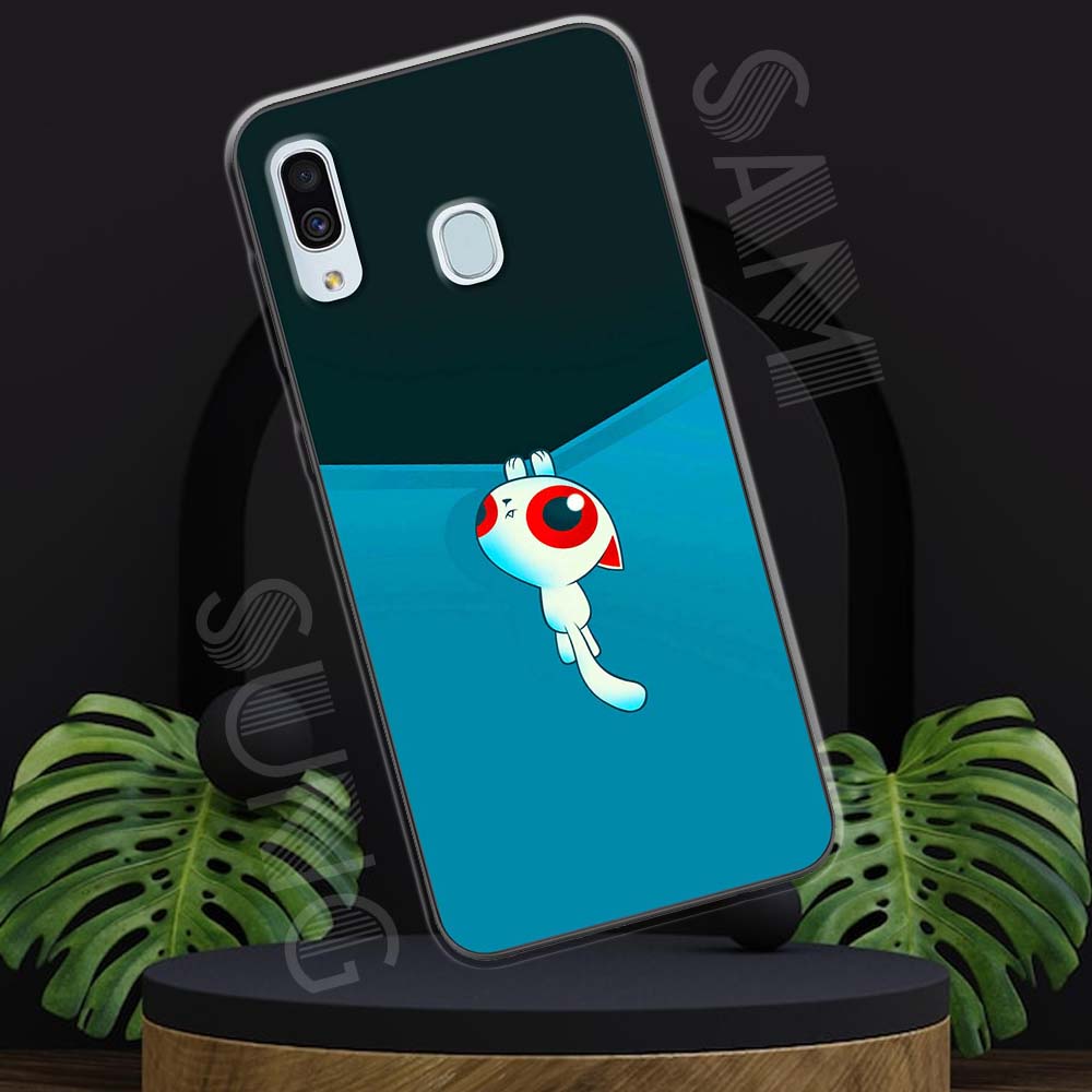 Ốp lưng Samsung A30 mẫu BST Mèo lười TPU