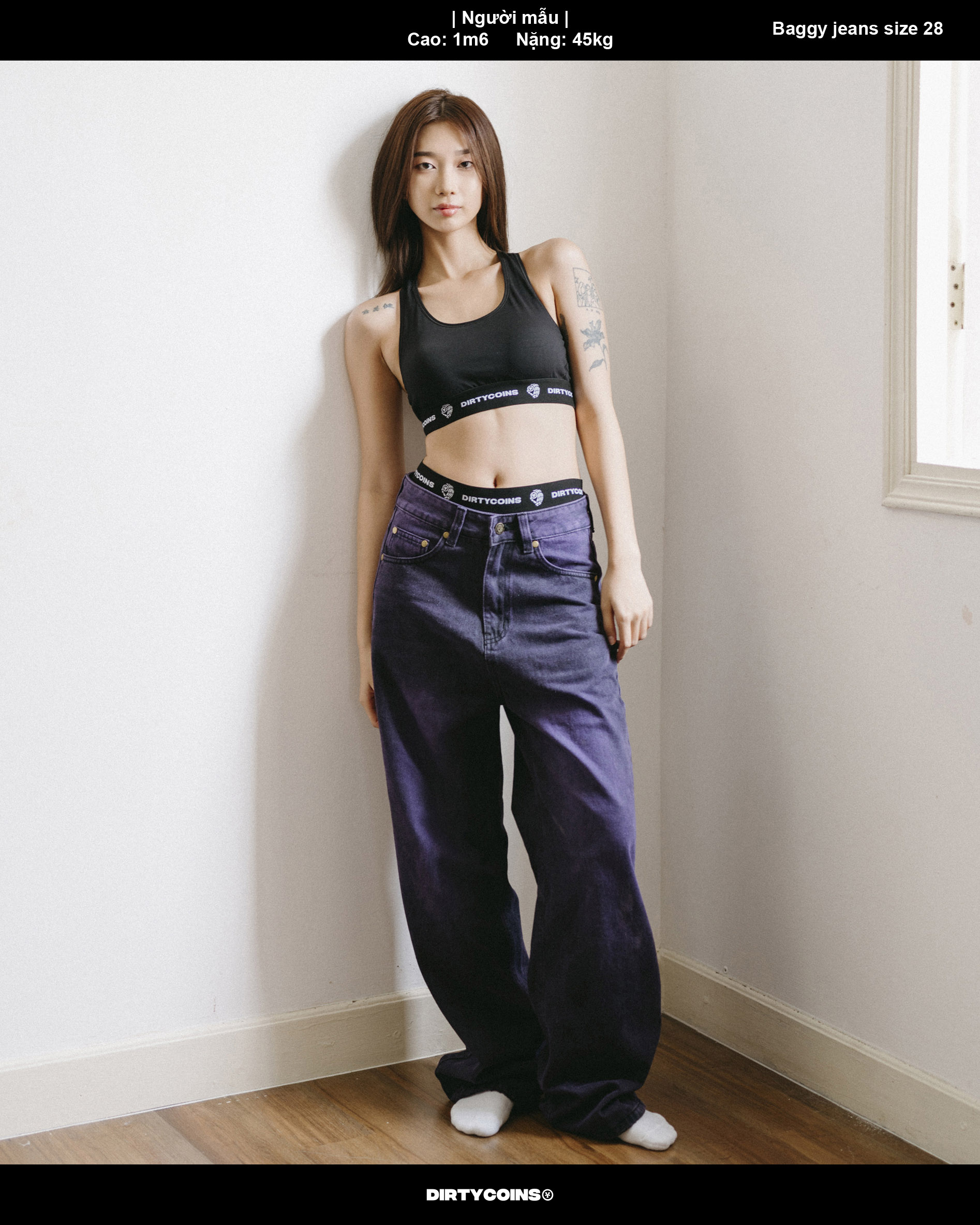 Quần DirtyCoins Baggy Jeans