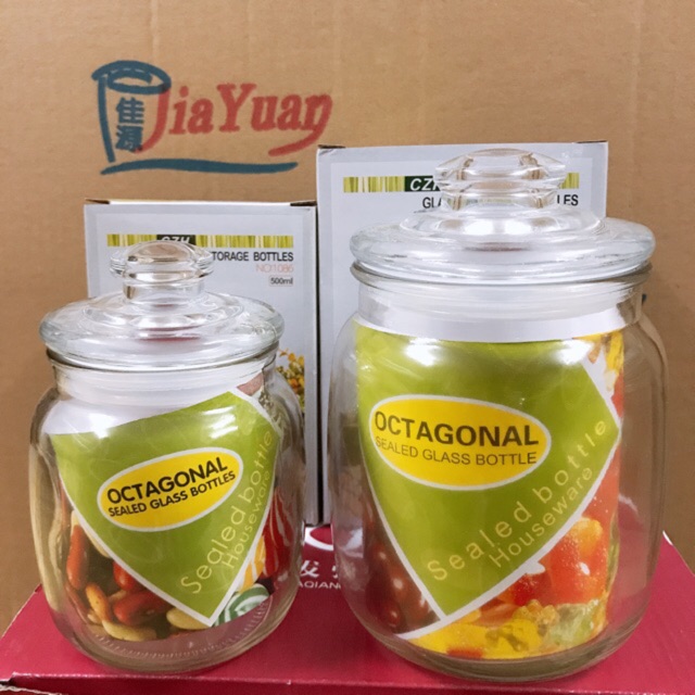 Lọ Thuỷ Tinh Nắp Xoáy 9550