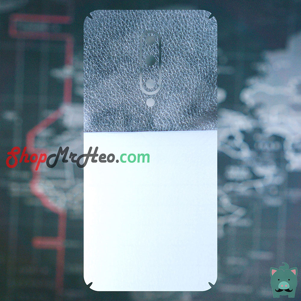 Skin dán mặt sau lưng vân 3d oneplus 8 - one+ 8 pro - oneplus 8t - carbon hình hộp nhám vân da