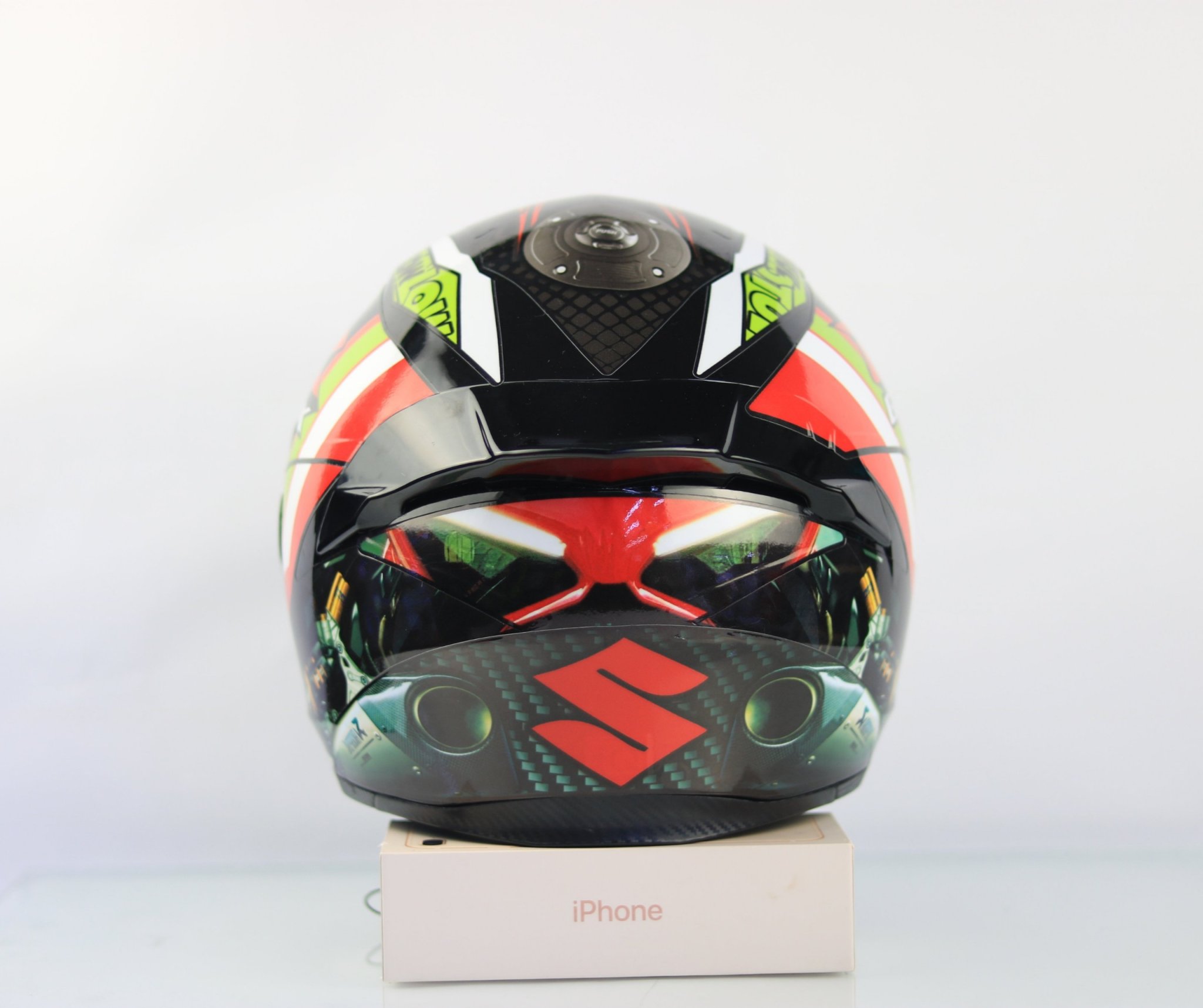 Nón Fullface ROYAL M138B 1 Kính Lên Tem SUZUKI ĐỎ