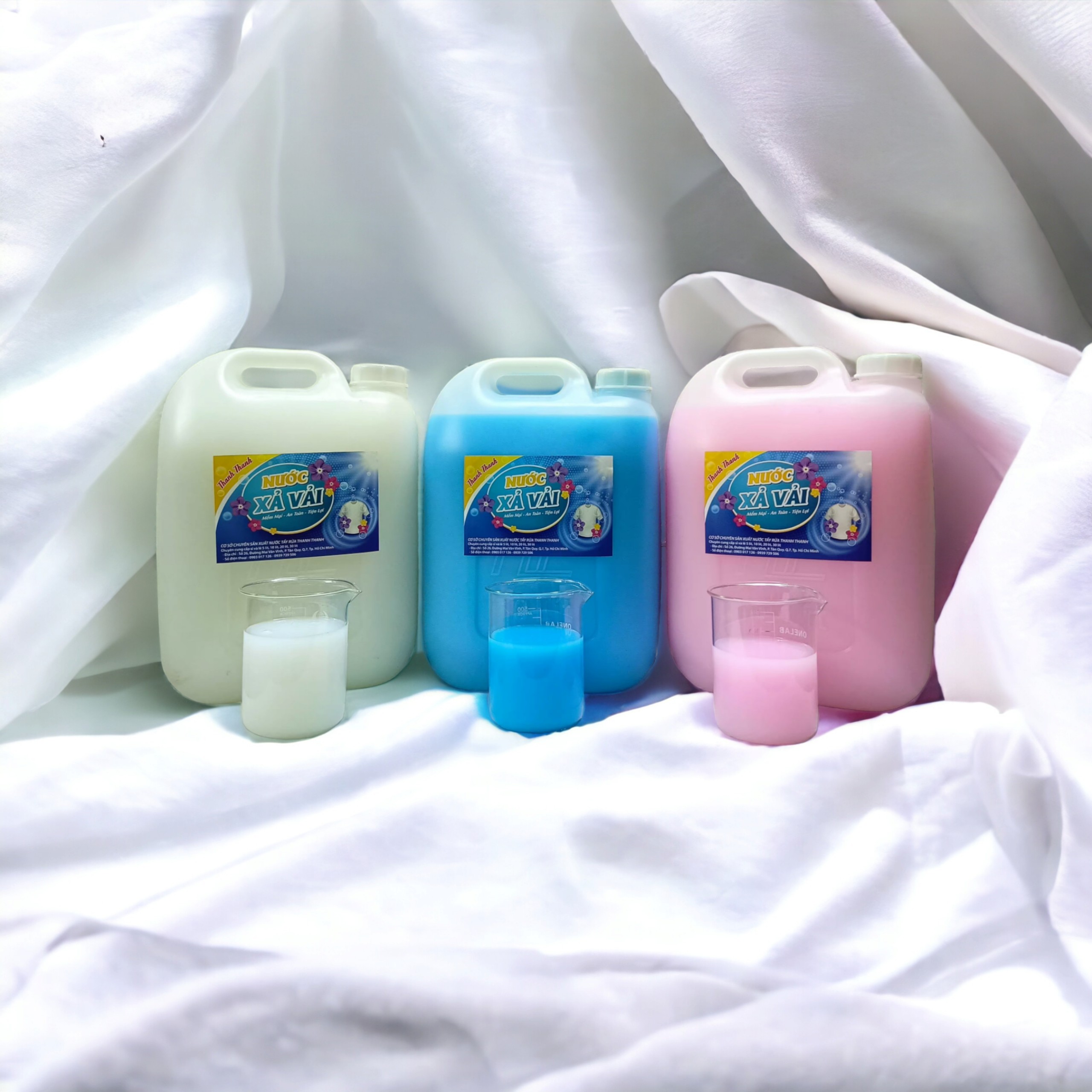 Nước xả vải can 10 lít mềm vải