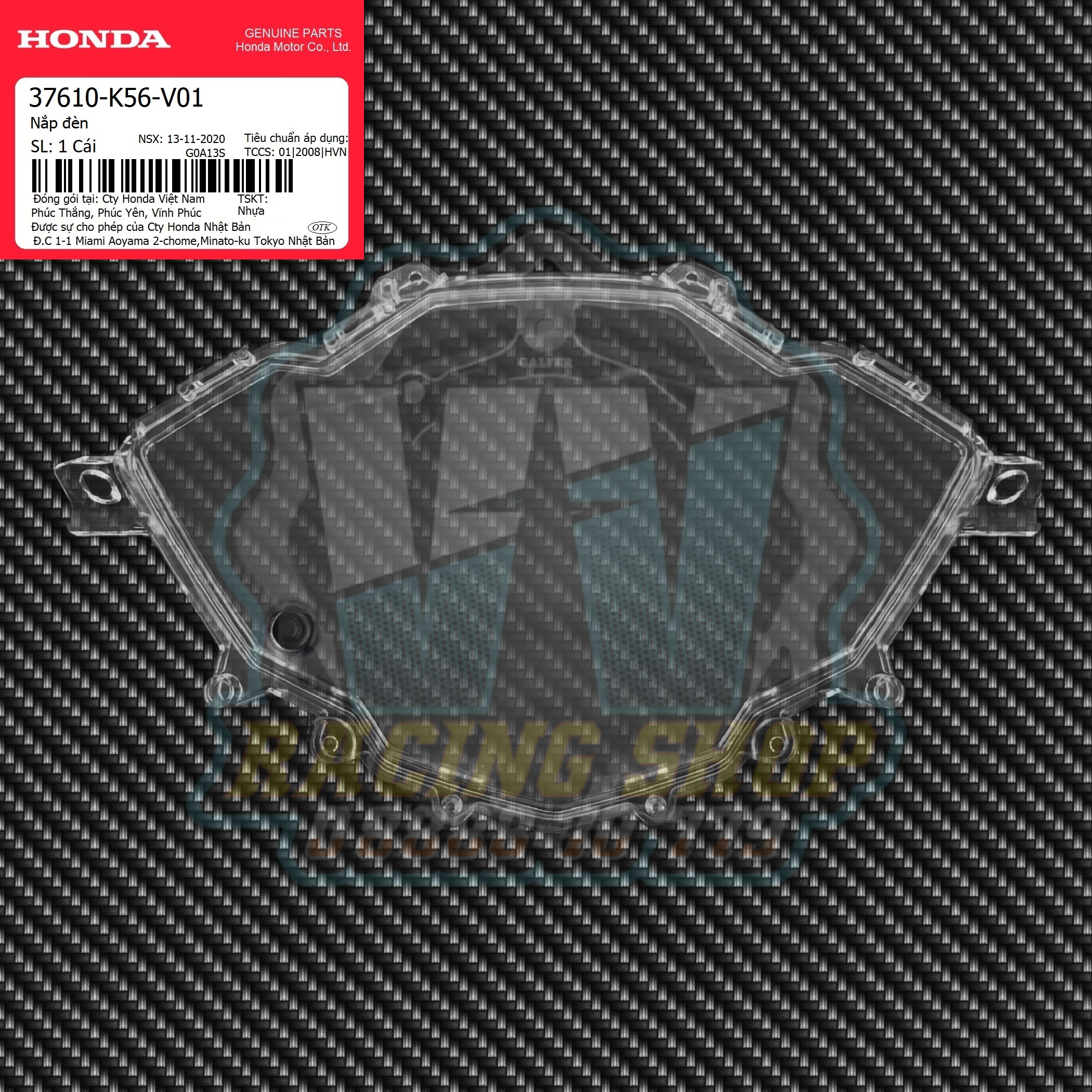 Kính Đồng Hồ / Mica Đồng Hồ Winner V1 - GTR Cũ (37610-K56-V01)