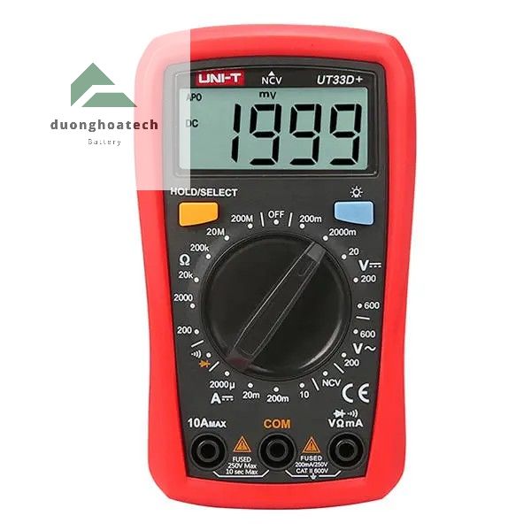 ĐỒNG HỒ VẠN NĂNG ĐIỆN TỬ UNI-TREND UT33D+