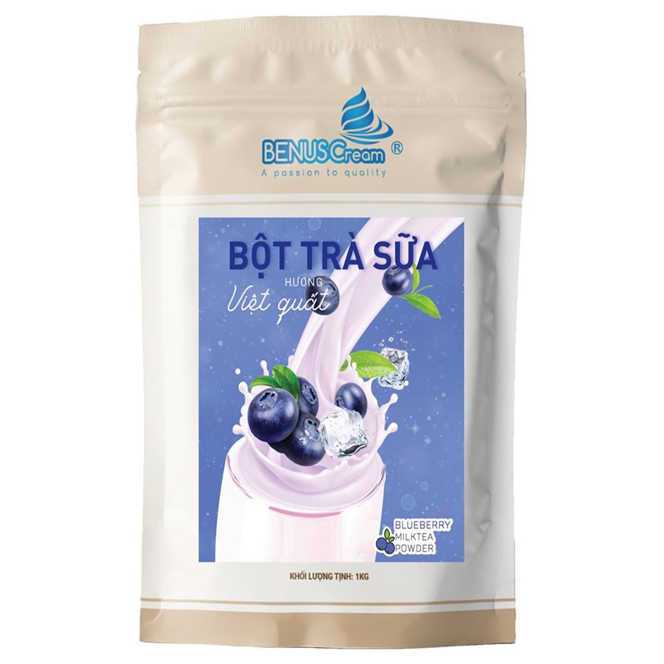 Bột Làm Trà Sữa Cao Cấp Việt Quất