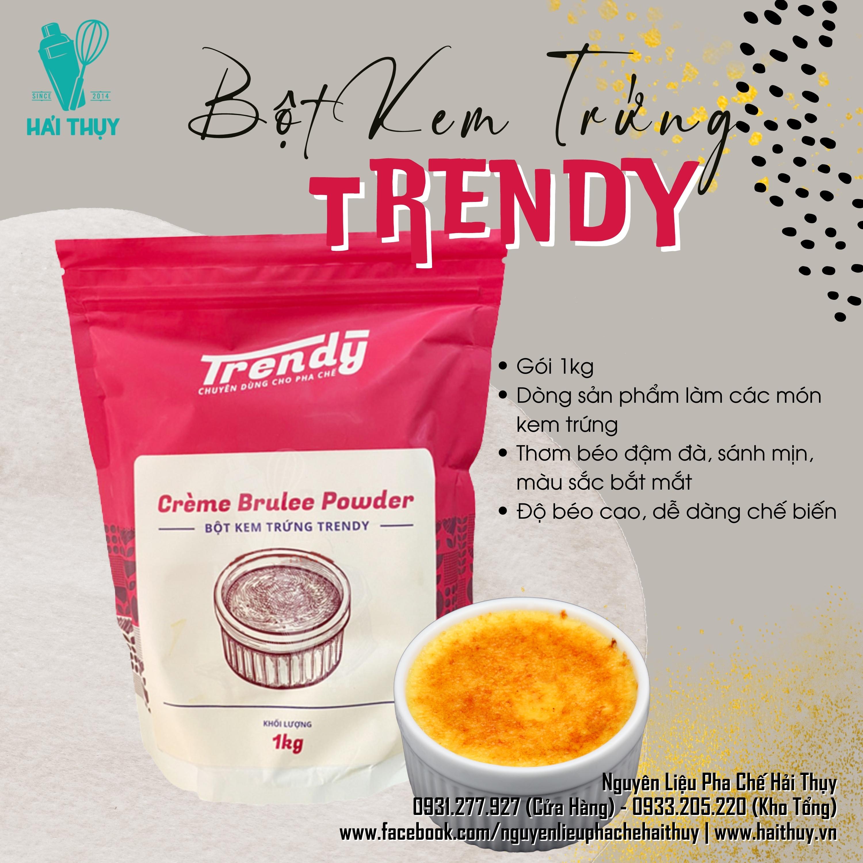 Bột Kem Trứng TRENDY 1kg