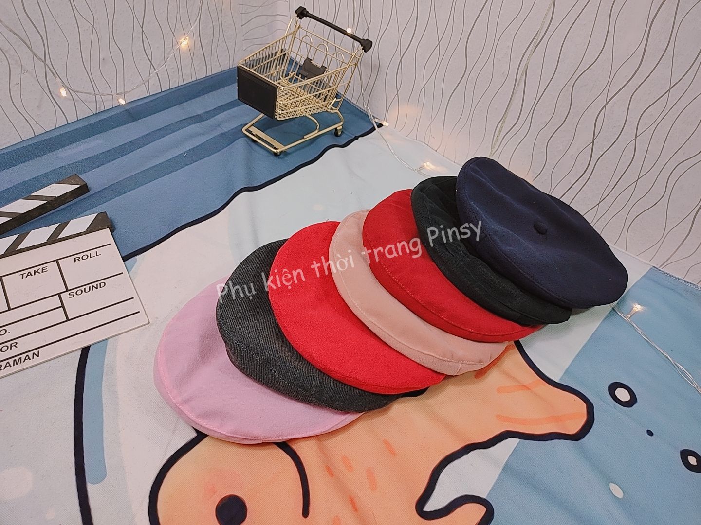 NÓN NỒI - MŨ BERET MÙA ĐÔNG THỜI TRANG