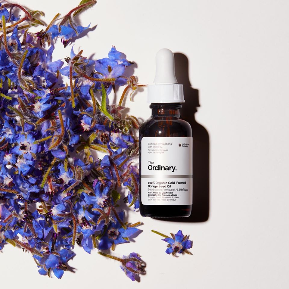 Dầu Dưỡng The Ordinary 100 Organic Cold-Pressed Borage Seed Oil