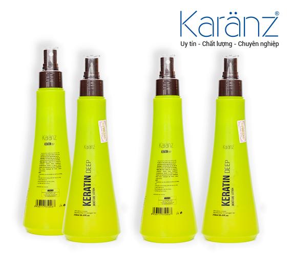 Xịt dưỡng tóc mềm mượt Karanz Keratin Deep 250ml