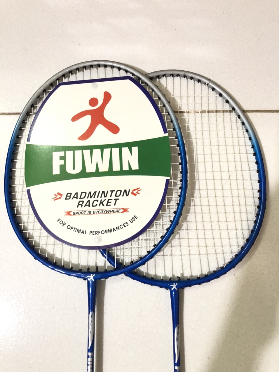 Combo 2 Cây Vợt Cầu Lông FuWin + Cầu Ba Sao [Hàng Chuẩn 365]