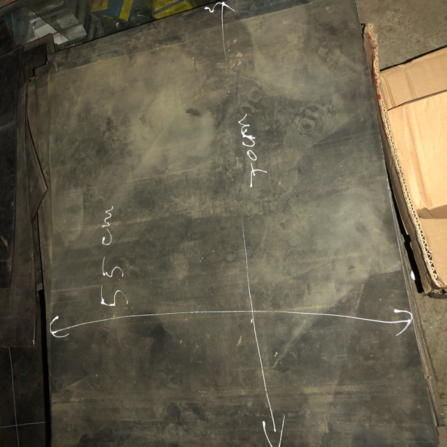 Sản phẩm gia đình làm: Chắn bùn băng tải 55x70 (ô tô), sản phẩm dùng và ứng dụng để làm phụ kiện thay thế, có độ bền cao, cam kết sản phẩm như hình