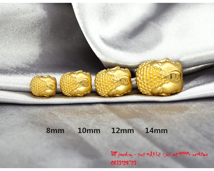 Charm Phật di lặc vàng 9999