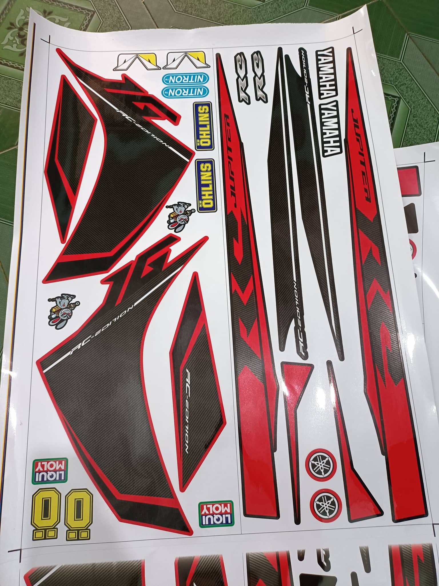 tem rời jupiter fi rc 2017. chế mẫu zin