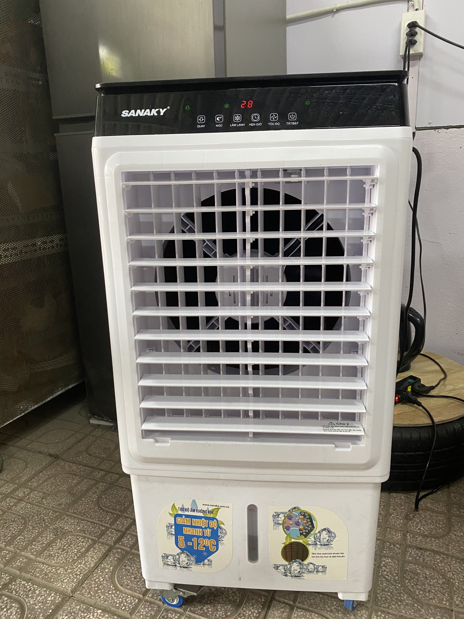 [HCM]Quạt hơi nước Sanaky