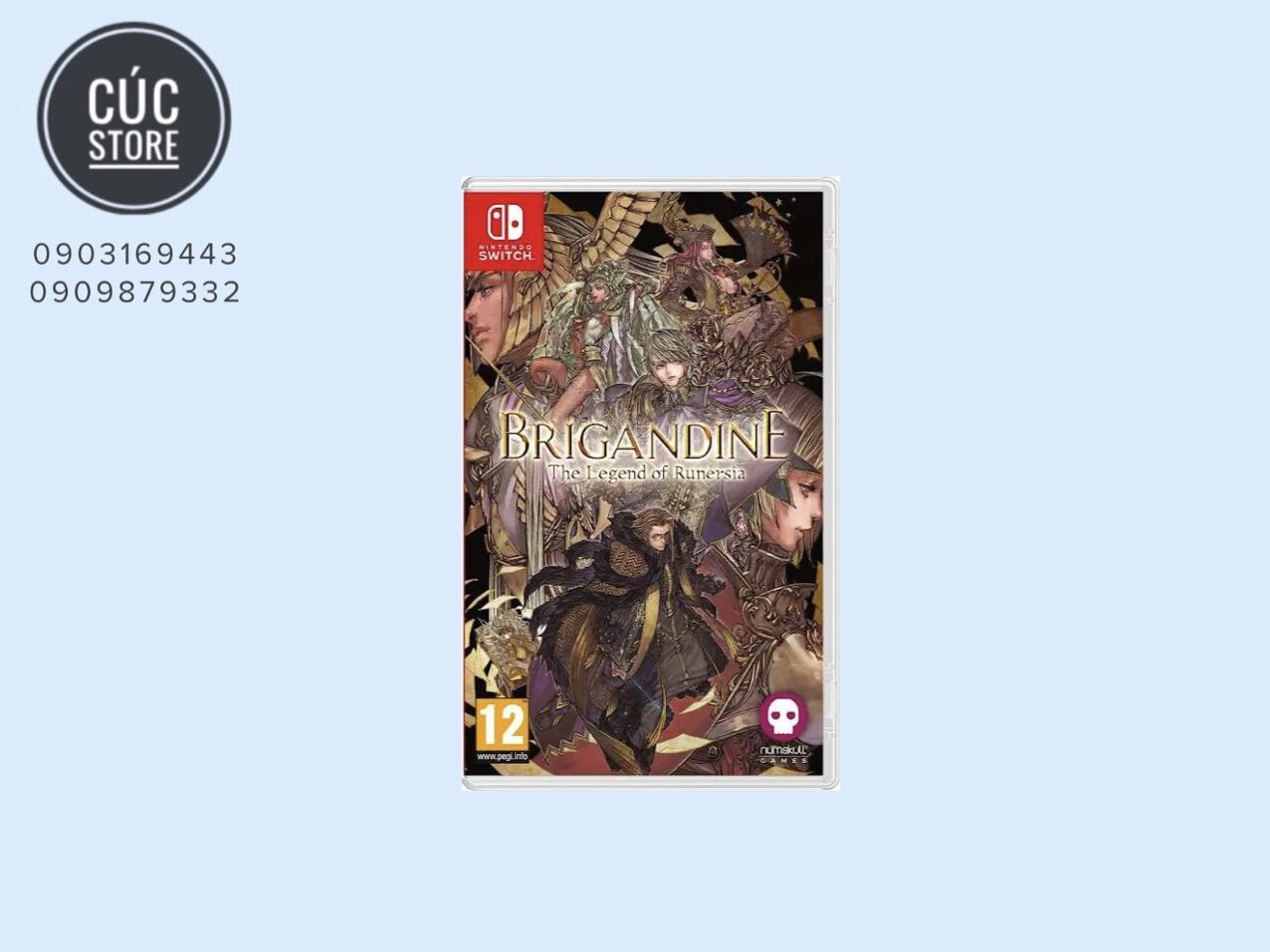 Băng chơi game Nintendo Switch: Brigandine: The Legend of Runersia