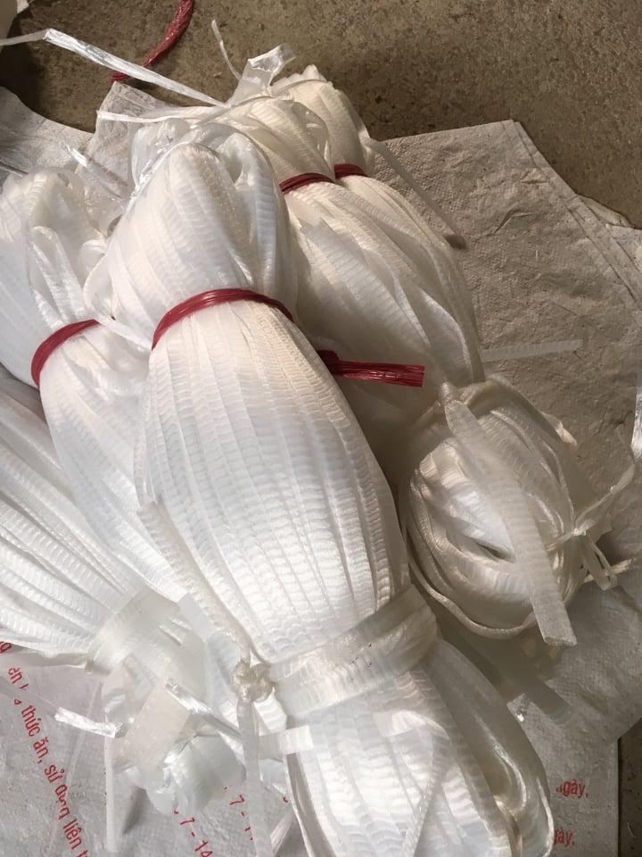 1kg túi lưới đựng phân dê, phân tan chậm, bọc nụ hoa