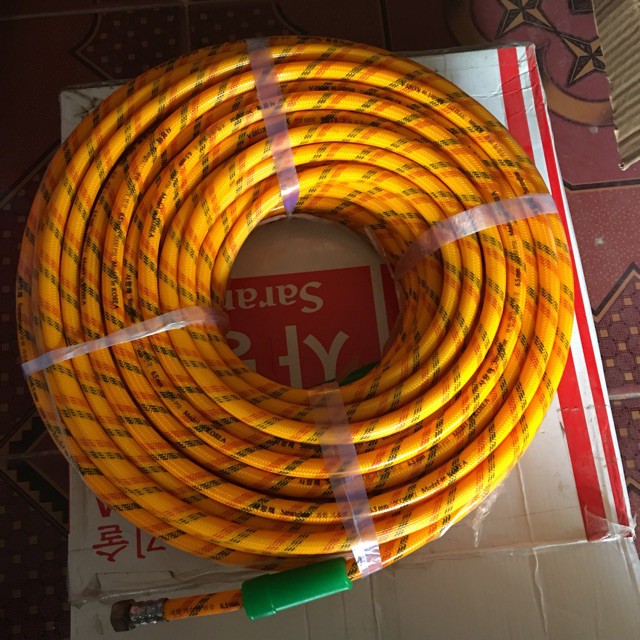 Dây rửa xe áp lực cao 5 lớp bố 1 cuộn 50 mét
