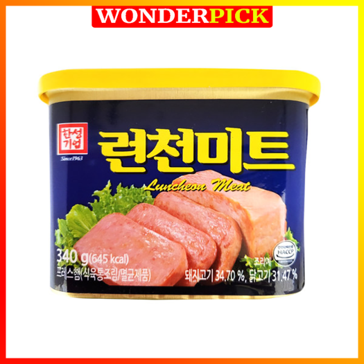 Thịt Hộp Hansung Luncheon  Meat Hàn Quốc 340g-[Date :2027]