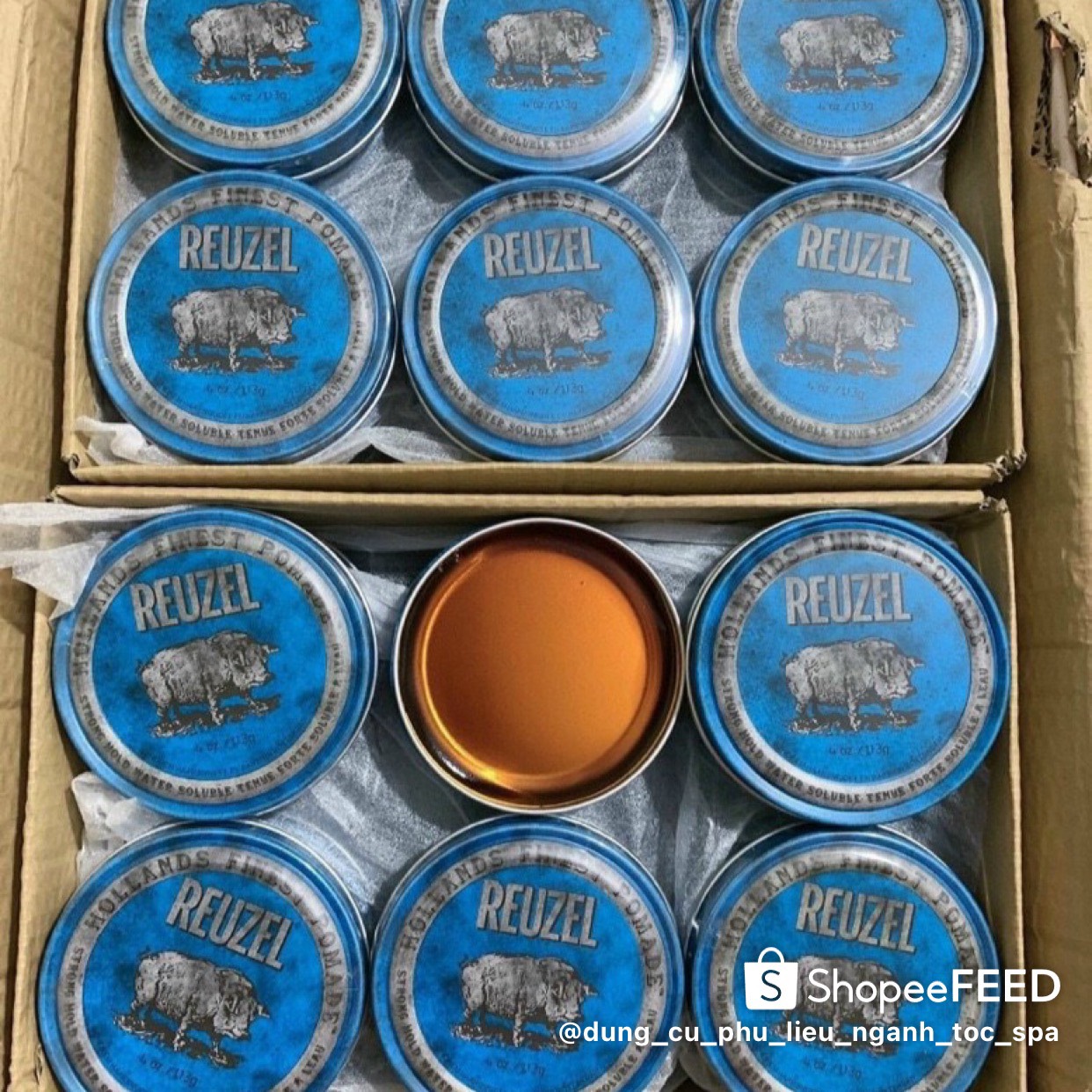 Sáp vuốt tóc Pomade Rêuzl hương dừa