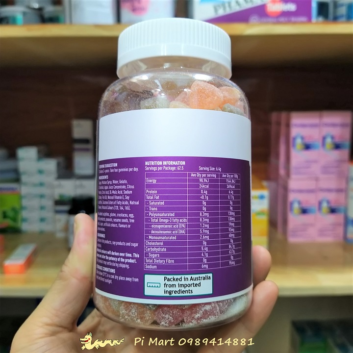 Kẹo gum Omega 3 Healthy Care 250 viên