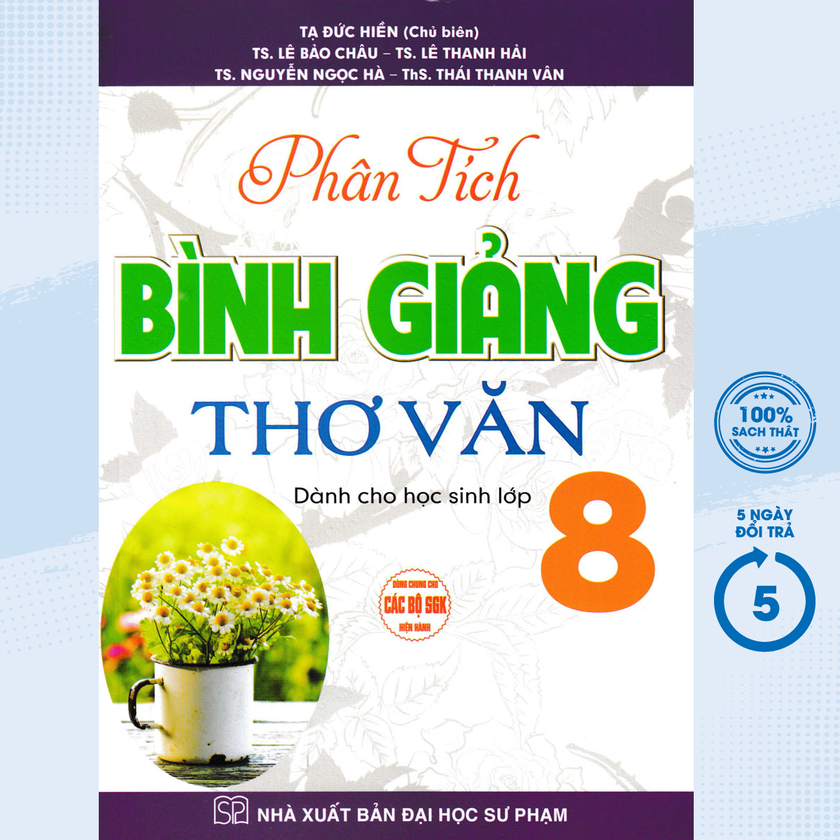 Sách - phân tích bình giảng thơ văn 8 newshop