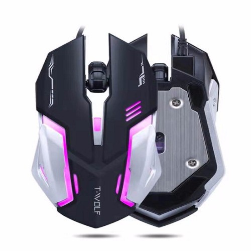 Chuột máy tính T-WOLF V5 LED USB Gaming