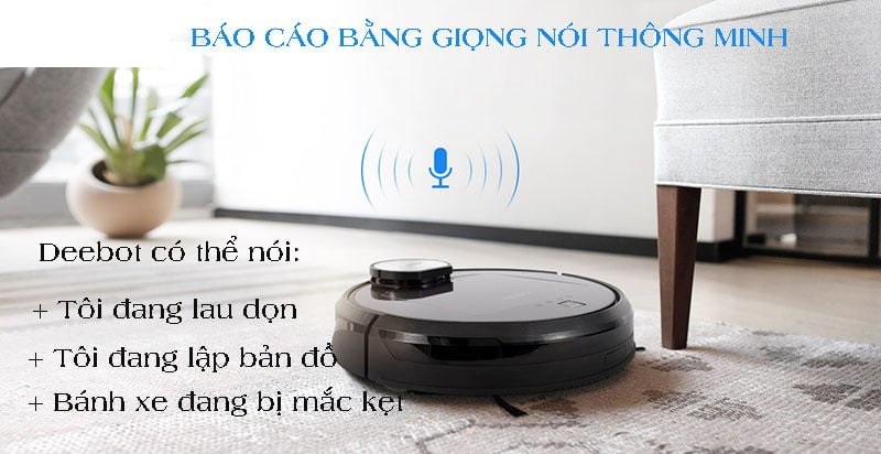 Robot hút bụi lau nhà Ecovacs Deebot DN55 (Ozmo900)