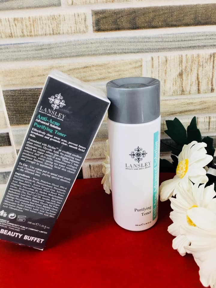 Nước Hoa Hồng Dành Cho Da Mụn Lansley 100ml