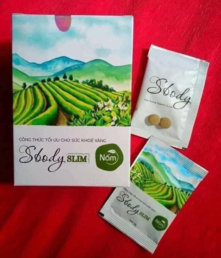 Trà giảm cân Nấm dạng viên Slim Sbody chính hãng