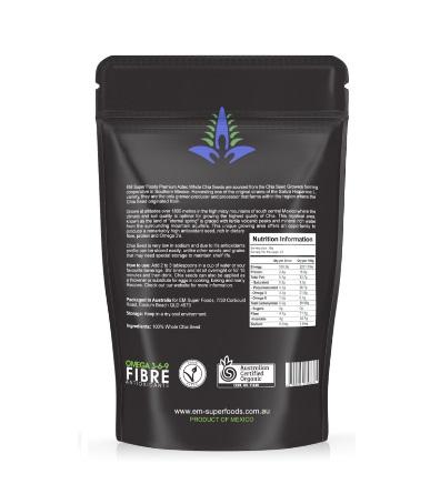 [HCM]HẠT CHIA HỮU CƠ BLACK BAG 500G