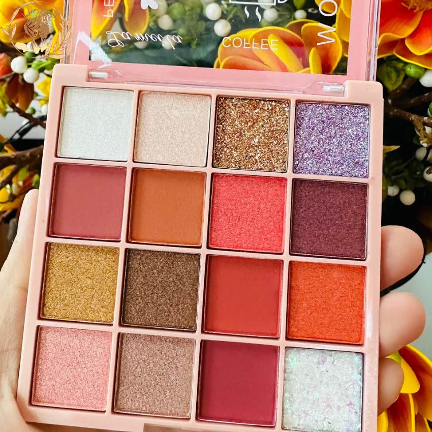 BẢNG Phấn Mắt lamelia Classic 16 Color Eyeshadow Palette C16.