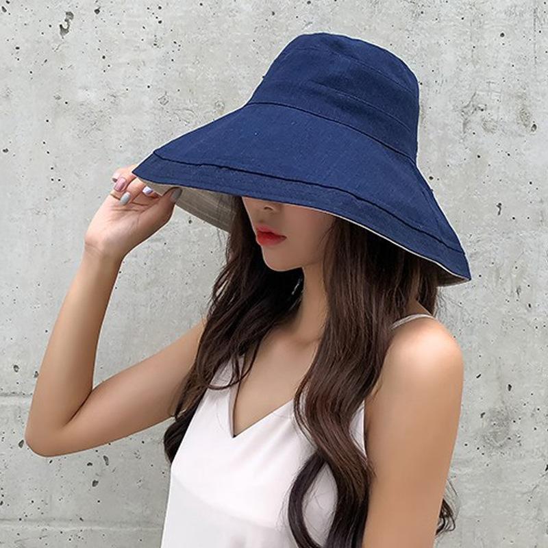 Mũ vành rộng che nắng nữ tính