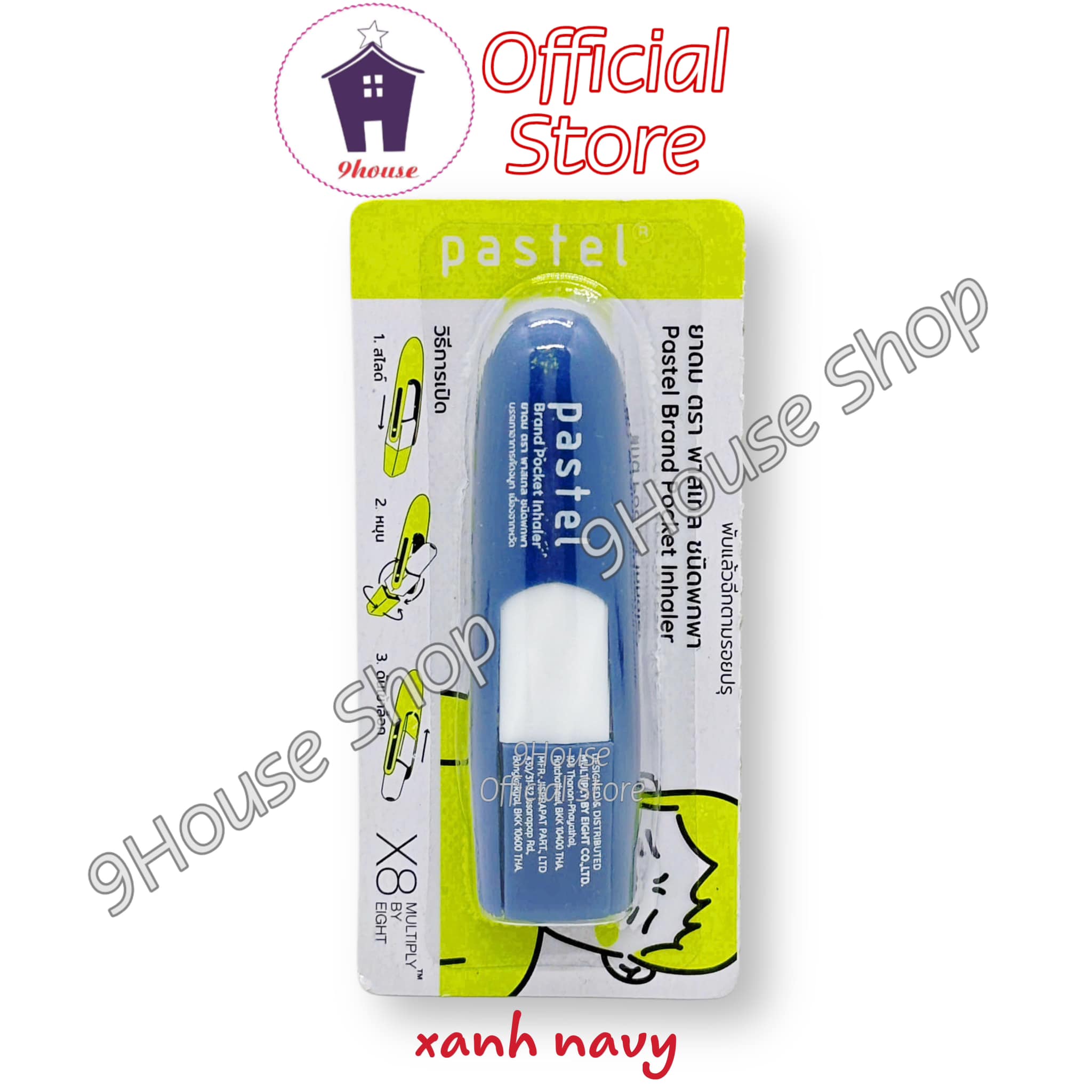 01 Ống Hít Mũi PASTEL POCKET INHALER 2cc Thái Lan (2 đầu)