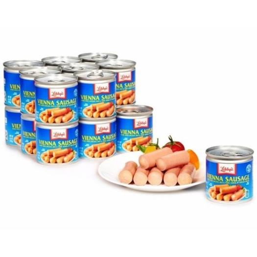 Combo 5 cans sausage Libbys Vienna sausage 130g X 5