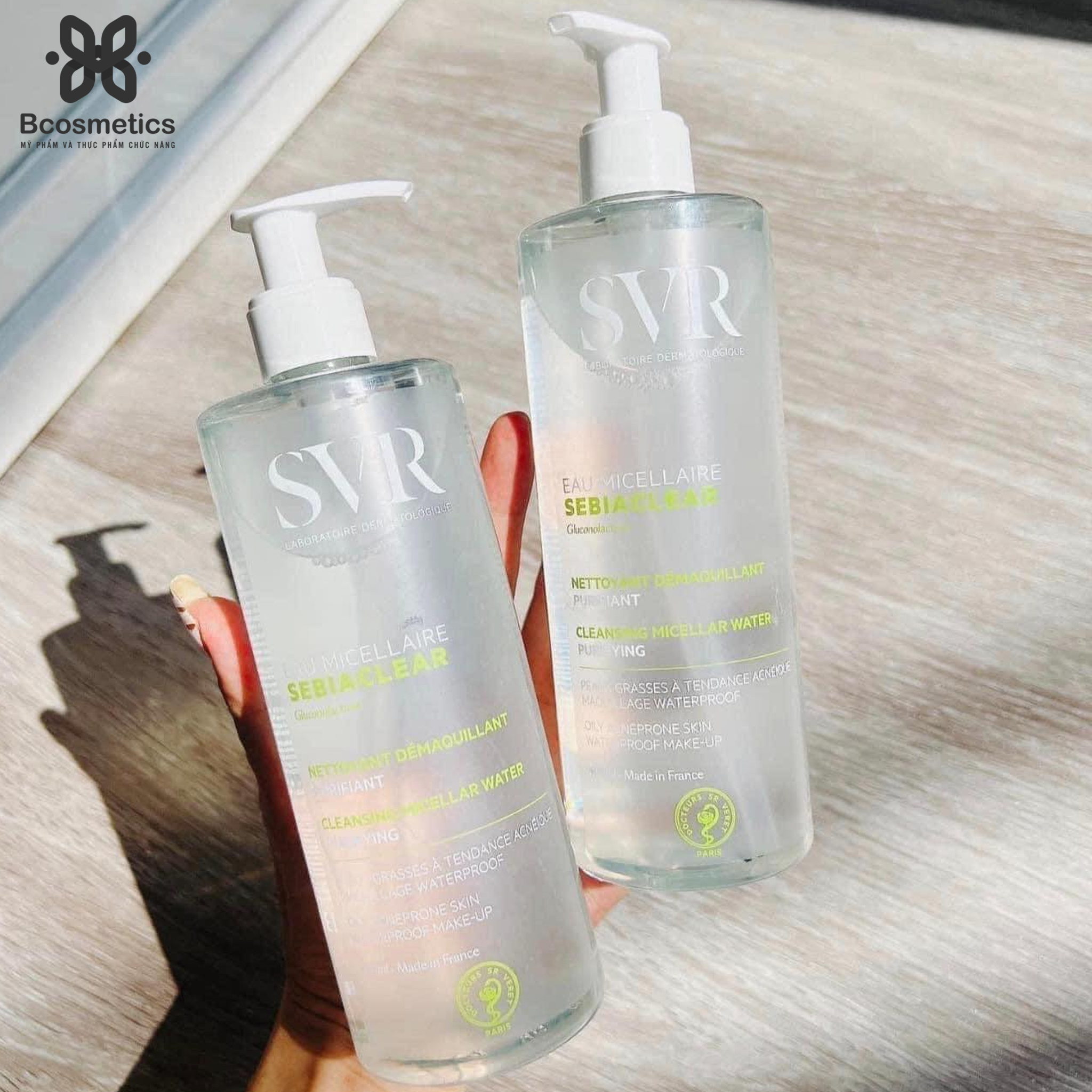 (Mẫu mới 2022) Nước Tẩy Trang Da Dầu Mụn SVR Micellar Sebiaclear Eau Micellaire 400ml