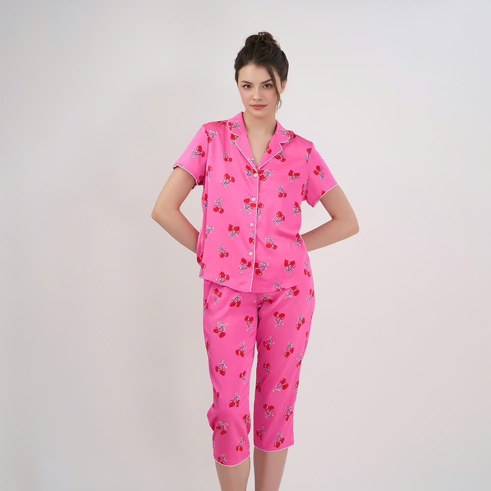 [Mua 3 giảm 20%, mua 2 giảm 15%] Bộ Đồ Kate Lửng Nữ Vincy BKL267S01
