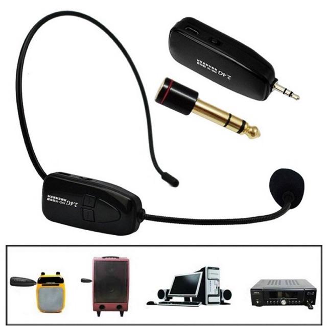 MICROPHONE ĐEO TAI KHÔNG DÂY 2.4G XXD-G18
