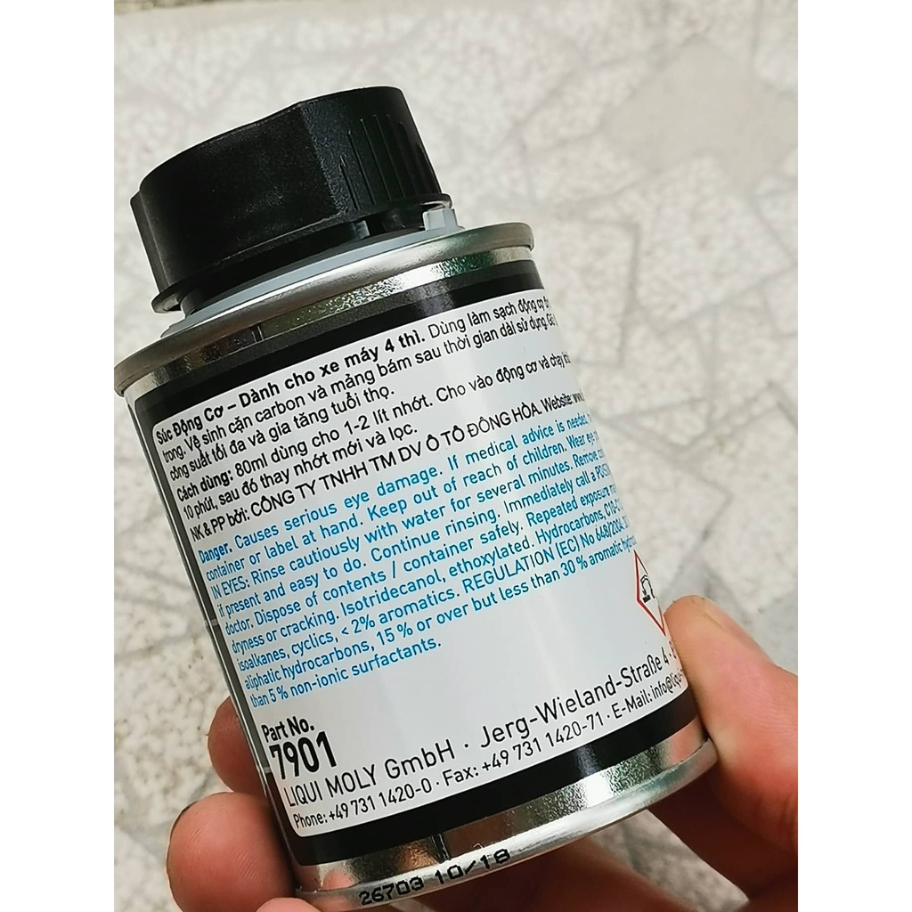 Dung Dịch Súc Rửa Động Cơ Liqui Moly Engine Flush 80ml