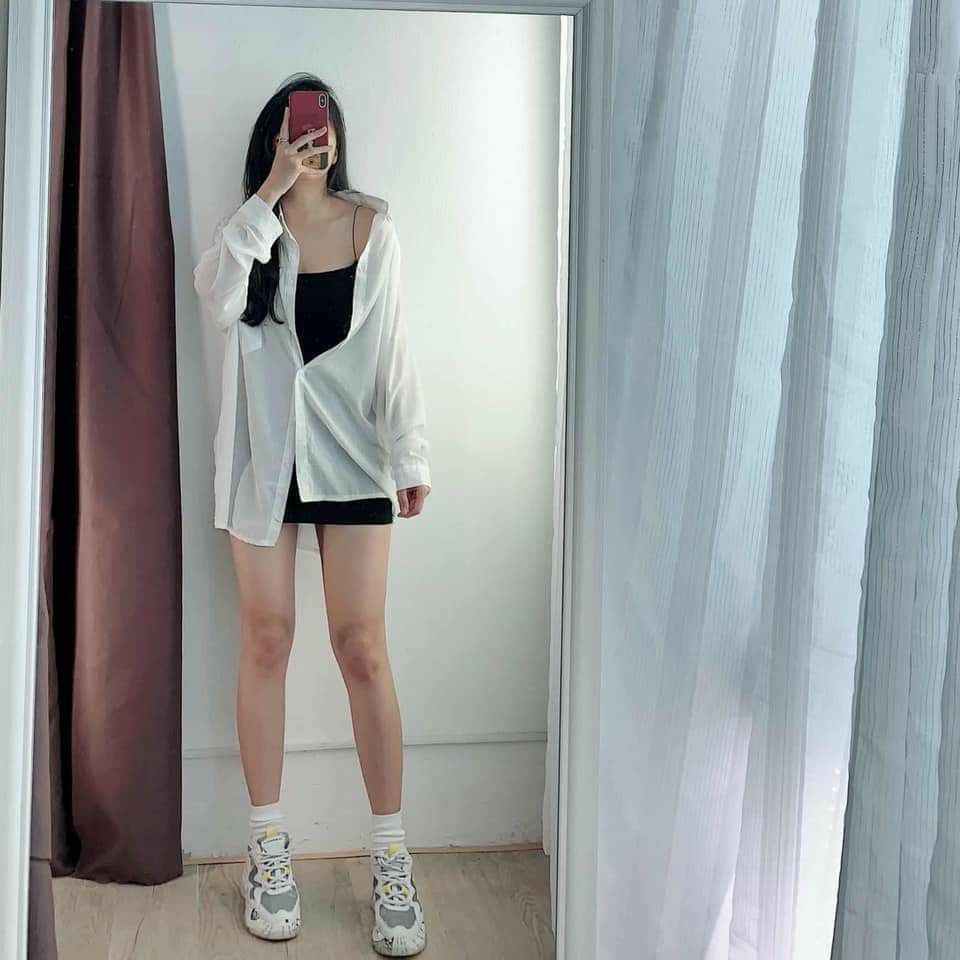 Đầm - Váy Ôm Body Hai Dây Sợi Bún Màu Đen