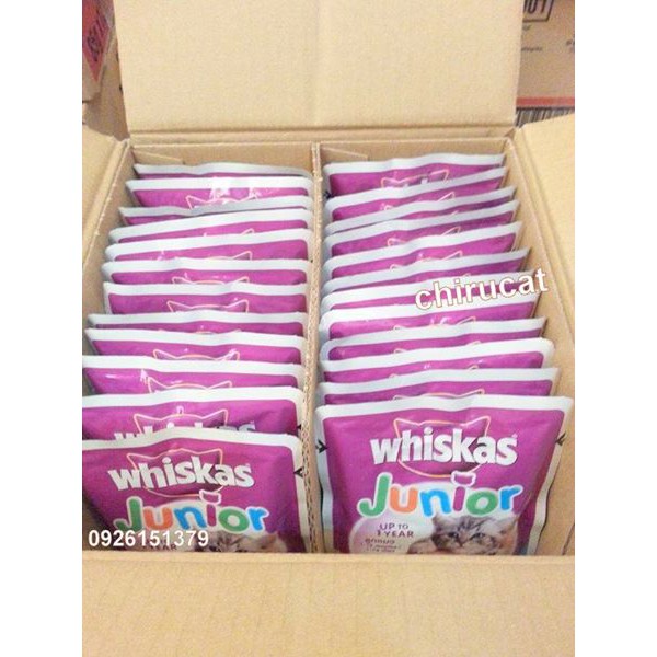 PATE WHISKAS THÙNG 24 GÓI GIÁ