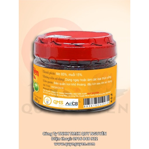 Mơ Muối Quy Nguyên (220gr) - Mơ Muối Ông Thầy Tuệ Hải
