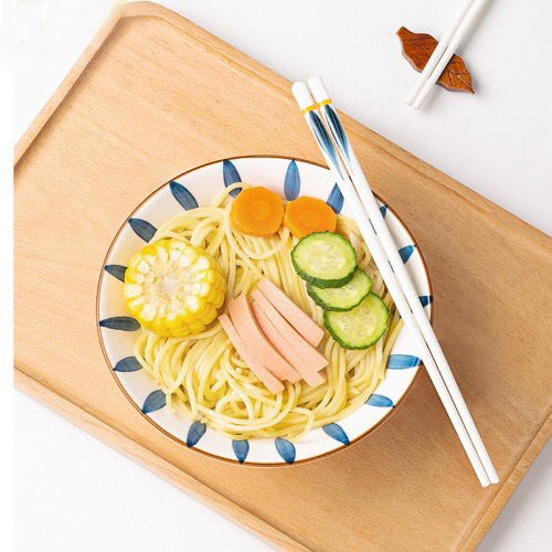 Đũa gốm, đũa ăn cơm họa tiết men cao cấp