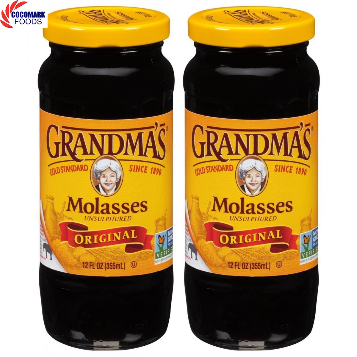 Bộ 2 Nước Đường Grandma's Original Molasses 355ml