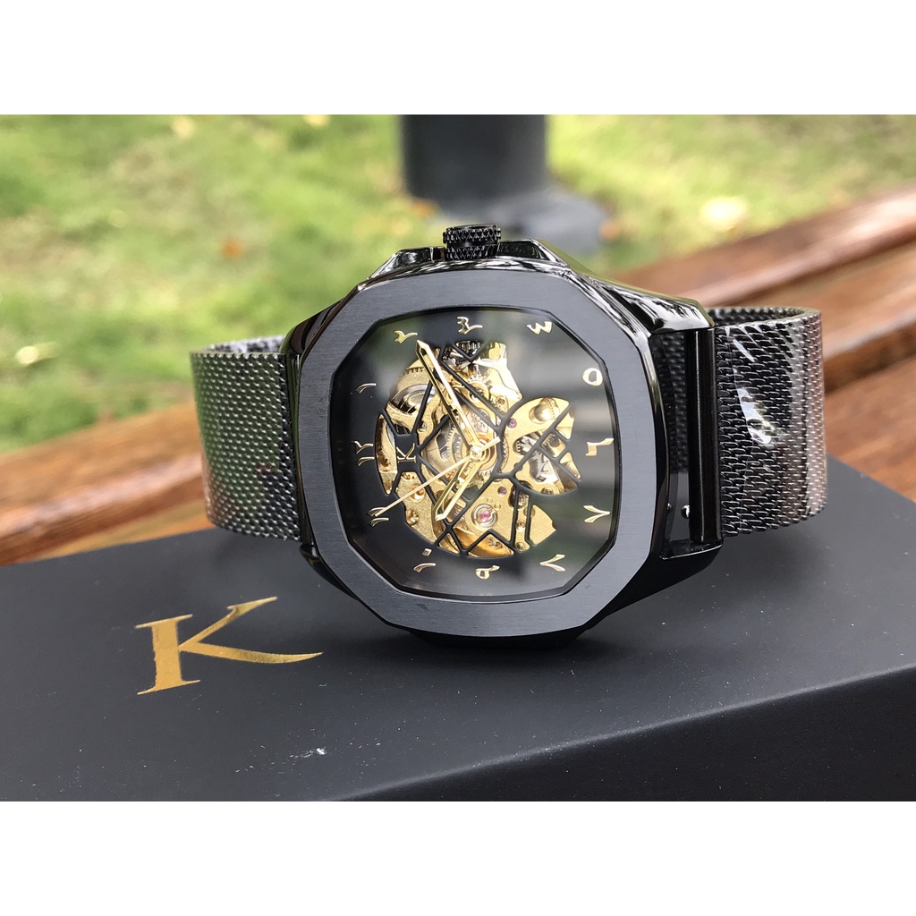 Đồng Hồ Nam OTUS MALIK BLACK (Hà Lan)