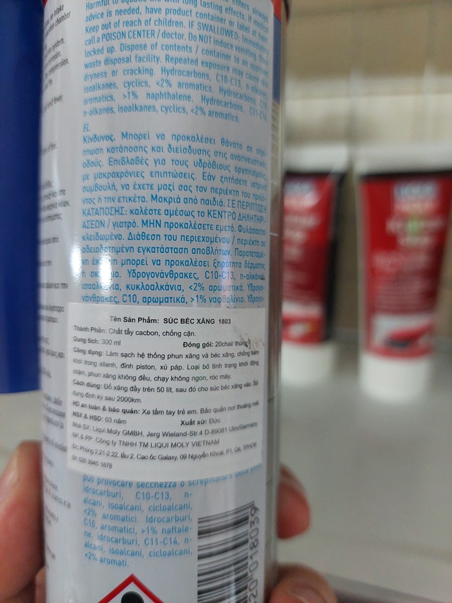 Súc béc xăng Liqui Moly