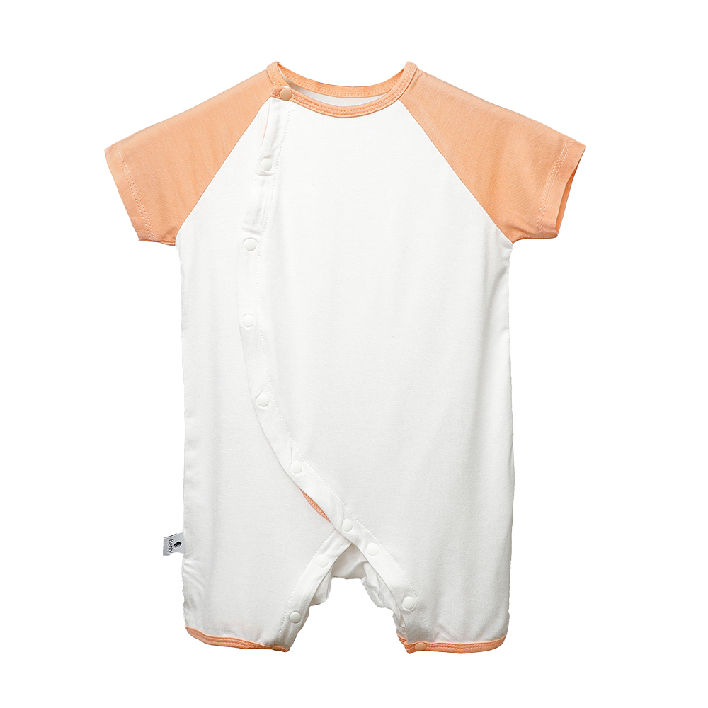 Bộ body cộc cài chéo BENTY trơn basic cotton mềm mịn mát, bodysuit cao cấp bé trai, bé gái
